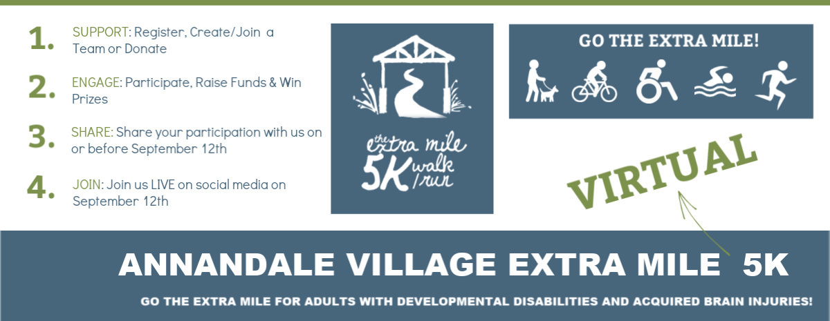 Annandale Village Extra Mile Virtual 5K Walk/Run 2020